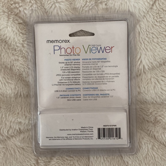 Memorex Photo Viewer Carabiner NEW - Picture 5 of 6